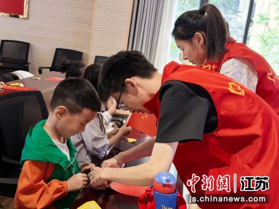 活动现场。盐渎街道供图